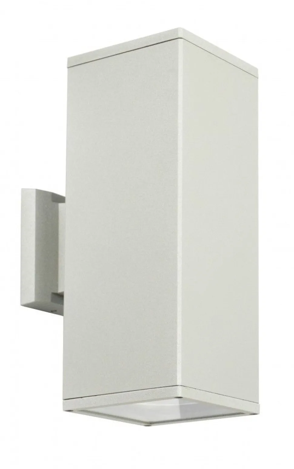 Wandleuchte in Silber Aluminium IP54 Modern