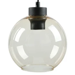 Wandleuchte KALETE Bernsteinfarben Flur Lampe E27