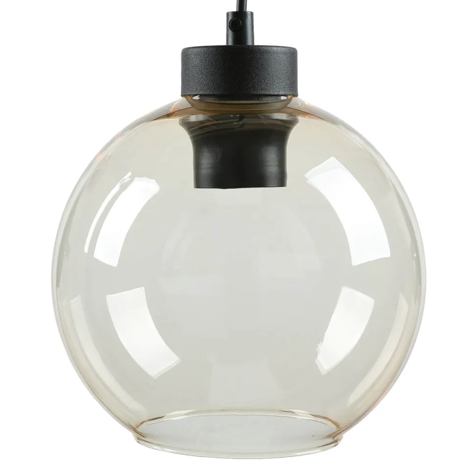 Wandleuchte KALETE Bernsteinfarben Flur Lampe E27