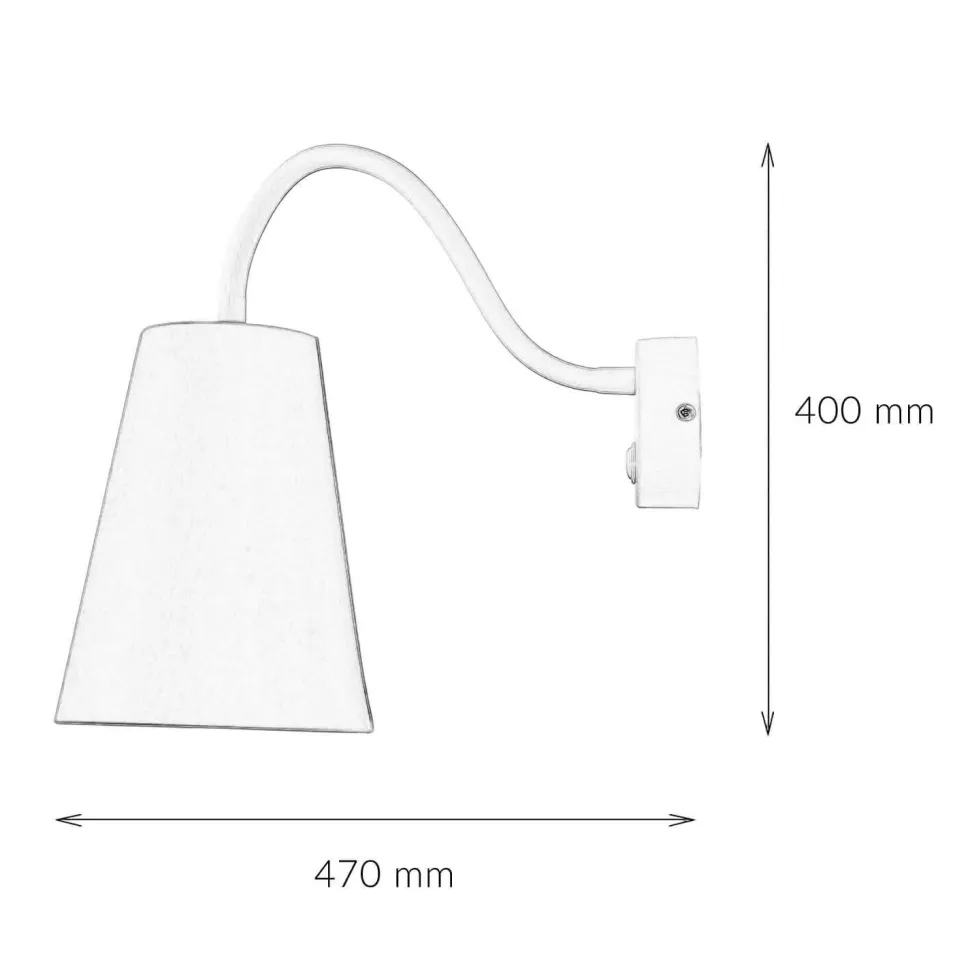 Wandleuchte Kinderzimmer Orange Metall 3flmg Ø13cm