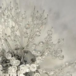 Wandleuchte Kristall D: 29 cm 3-flammig G9 rund