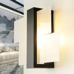 Wandleuchte LEDA in Braun