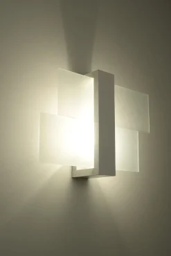 Wandleuchte LEDA in Weiß