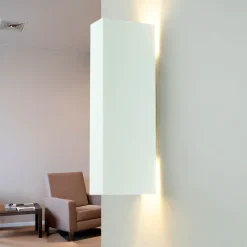 Wandleuchte MALMO in Weiß 2-flmg