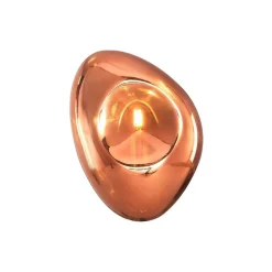 Wandleuchte Metall Glas E14 H: 27,5 cm Modern MILAN