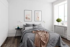 Wandleuchte mit Kabel Schalter Weiß Gold GU10 verstellbar