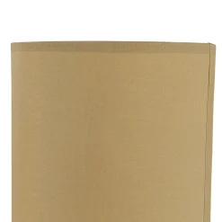 Wandleuchte mit Kabel Schalter Kaffeebraun Stoff ALICE