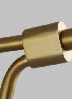 Wandleuchte Schwarz Messing E27 Metall Retro Design