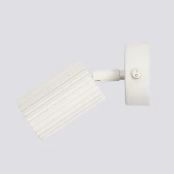 Wandleuchte schwenkbar GU10 B: 8 cm klein in Creme Modern