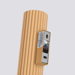 Wandleuchte Up Down H: 20 cm in Gold GU10 2-flammig Aluminium