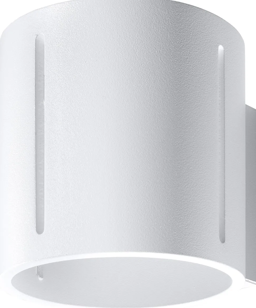 Wandleuchte Up Down Metall Weiß H: 10 cm klein G9 indirekt
