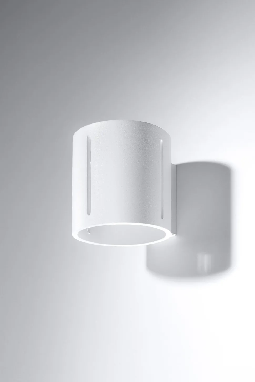 Wandleuchte Up Down Metall Weiß H: 10 cm klein G9 indirekt