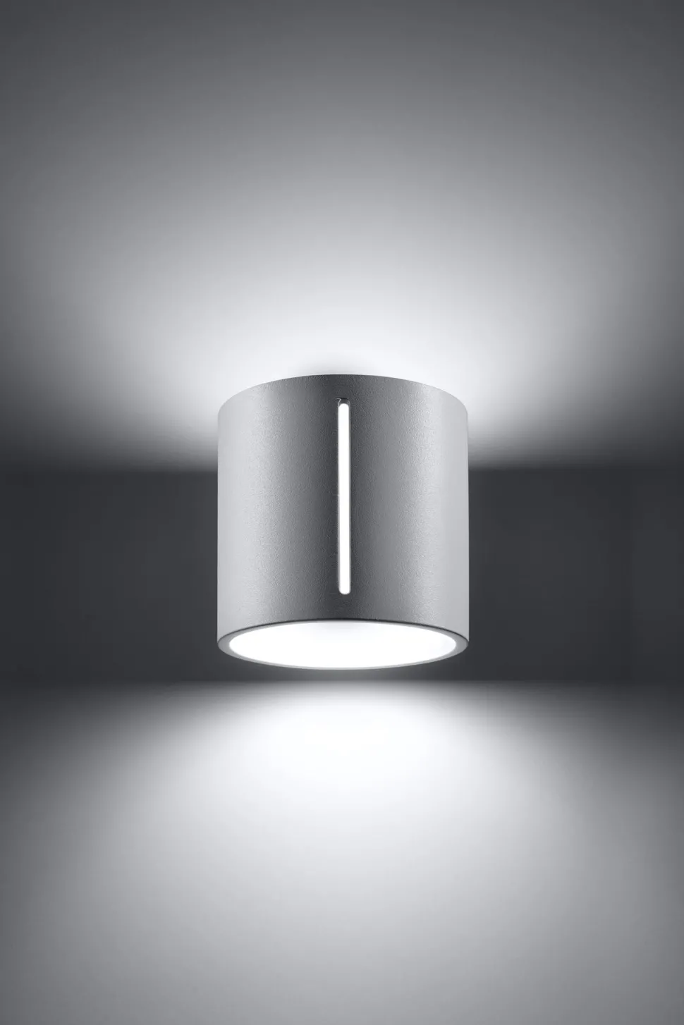 Wandleuchte Up Down Metall Weiß H: 10 cm klein G9 indirekt