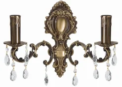 Wandleuchte Venezia Bronze Antik