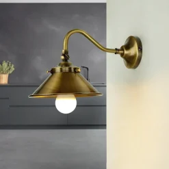 Wandleuchte verstellbar Messing E14 ALICE
