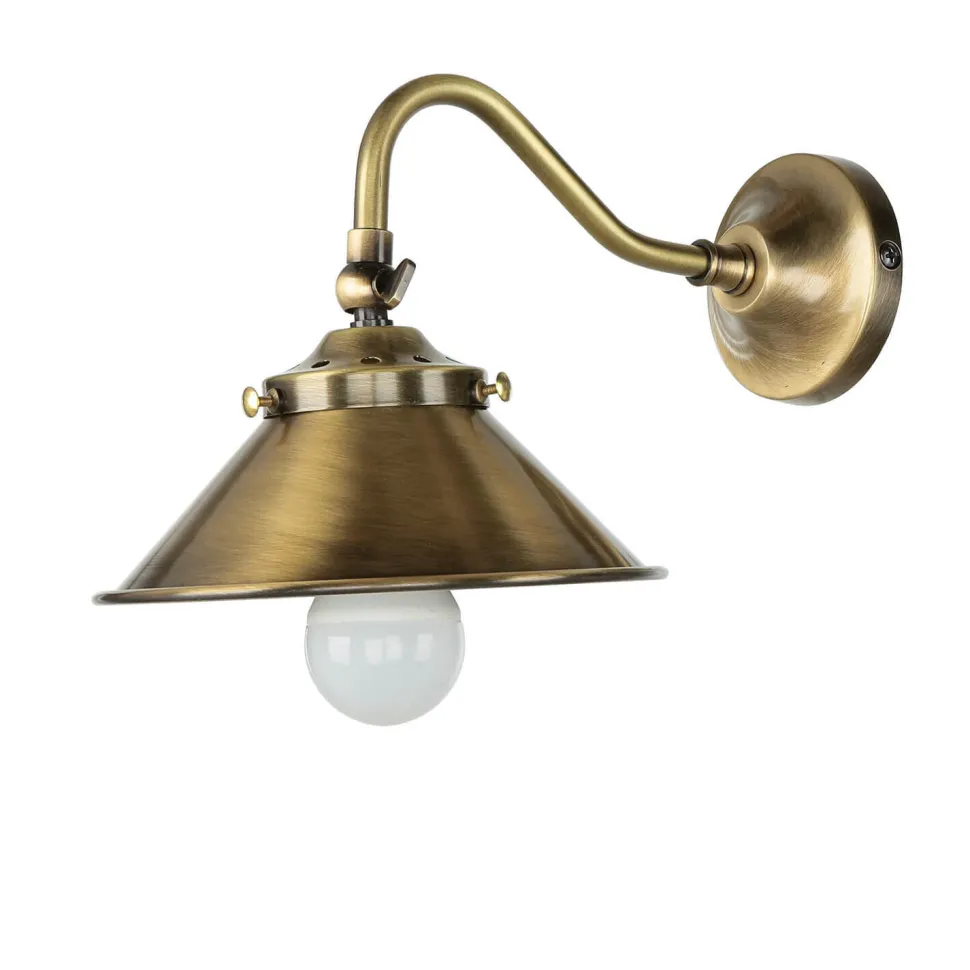 Wandleuchte verstellbar Messing E14 ALICE
