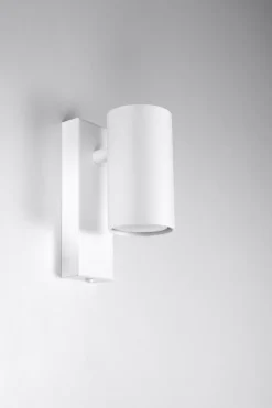 Wandleuchte Weiß Metall Downlight Modern innen GU10