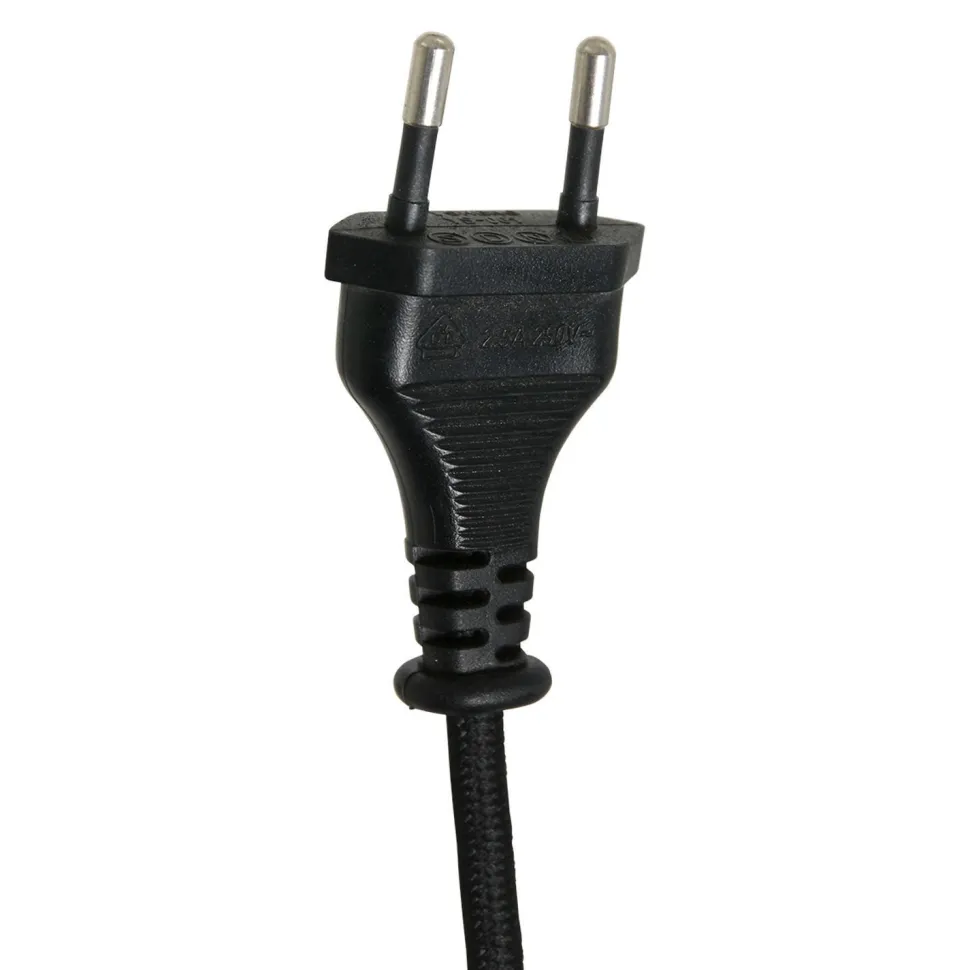 Wandspot beweglich Metall Schwarz T:50 cm E27 Retro