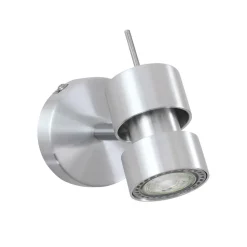 Wandspot flexibel Metall H:12 cm inkl. GU10 akzentuiert