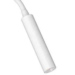 Wandspot Metall G9 akzentuiert T:35 cm Flexarm in Weiß