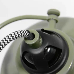 Wandstrahler mit Stecker Grün Weiß T:36 cm E27 flexibel