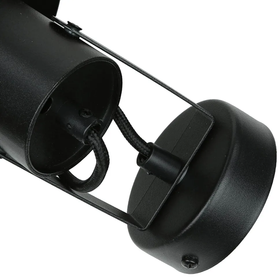 Wandstrahler RIF Schwarz Metallschirm Ø15 cm E27