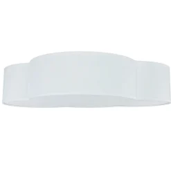 Weiße Deckenlampe Kinderzimmer WOLKI 4-flmg L62cm