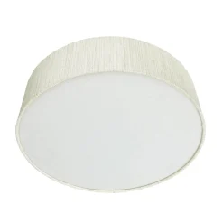 Weiße Deckenleuchte 3-flmg Wohnzimmer Lampe SELINA