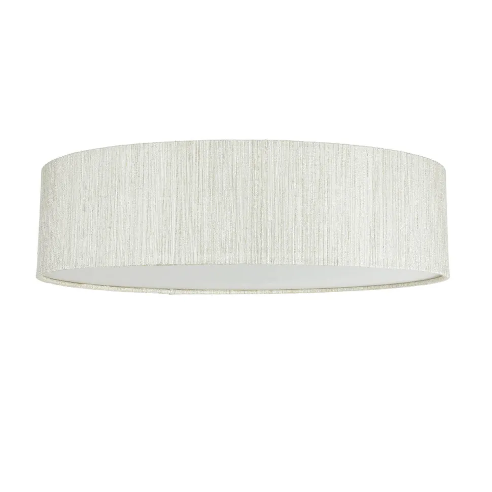 Weiße Deckenleuchte 3-flmg Wohnzimmer Lampe SELINA