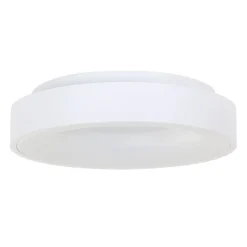 Weiße LED Deckenleuchte Metall Kunststoff 40 W 2700 K