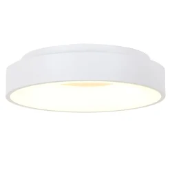 Weiße LED Deckenleuchte Metall Kunststoff 40 W 2700 K