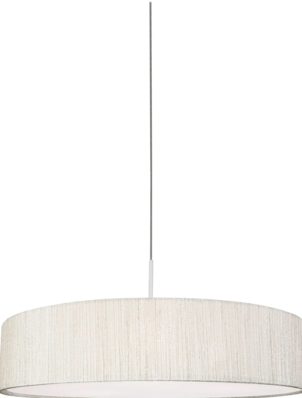 Weiße Pendelleuchte 3-flmg SELINA Esstisch Lampe