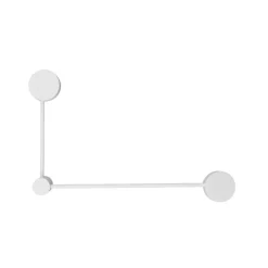 Weiße Wandlampe ONORA Metall indirektes Licht 2x GX53