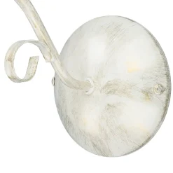 Wohnliche Wandlampe LIRLIN Shabby Weiß Rustikal