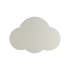 Wolkenlampe Kinder Beige B: 38 cm 2x G9 flach Metall