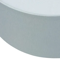 Wolkenlampe Kinderzimmer Grau Stoff 62 cm lang 4x E27