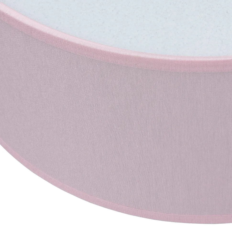 Wolkenlampe Rosa Stoff 62 cm lang 4x E27 Baby Kinder