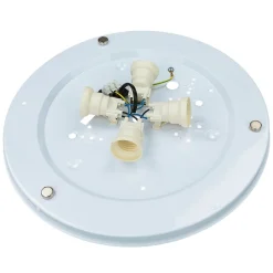 Wolkenlampe Rosa Stoff 62 cm lang 4x E27 Baby Kinder