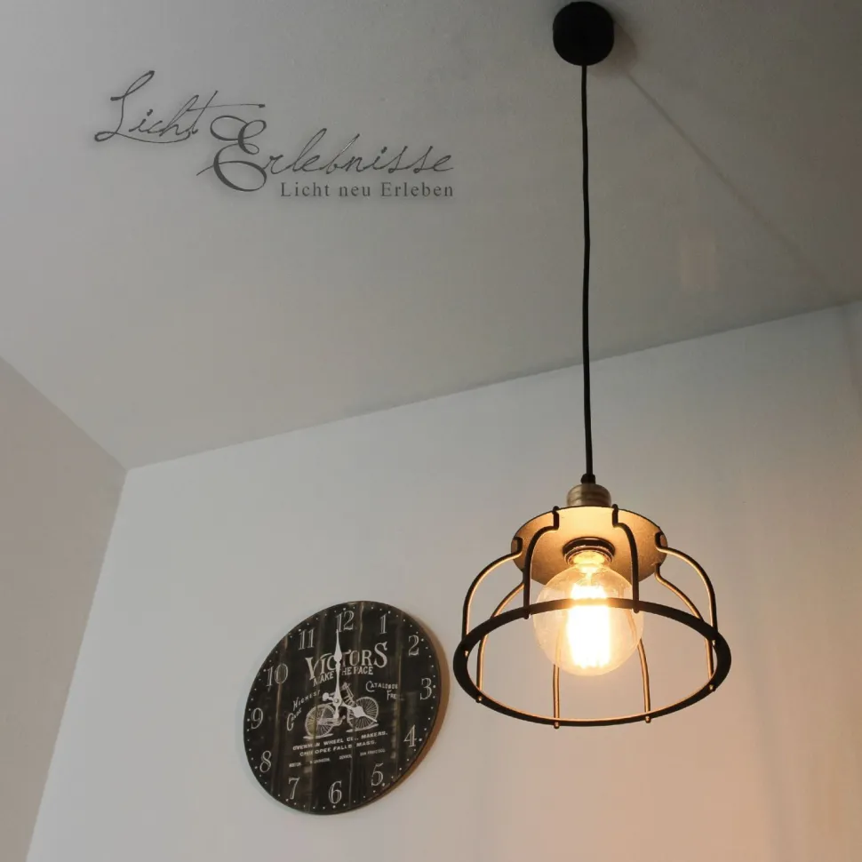 XL Edison Pendelleuchte Steam Punk