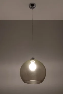 Zeitlose runde Pendelleuchte BILBAO